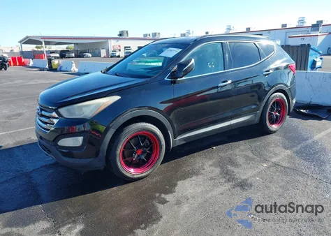 2013 Hyundai Santa Fe Sport 2.0T from USA, damaged, VIN 5XYZU3LA2DG098417